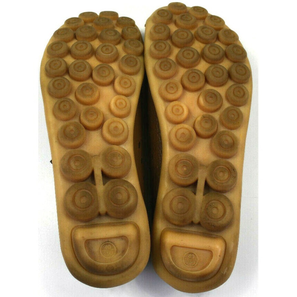 Socofy Women's Brown Leather Slip On Loafers Driving Shoes Mocassins flats US‎ 9 - Picture 10 of 11